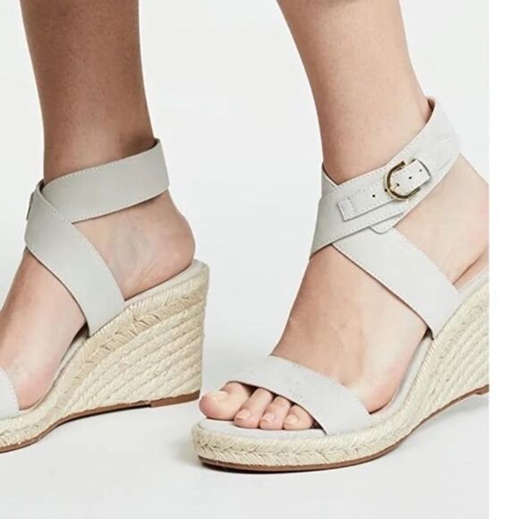 Stuart Weitzman Lexia Wedge Sandals - Picture 1 of 9